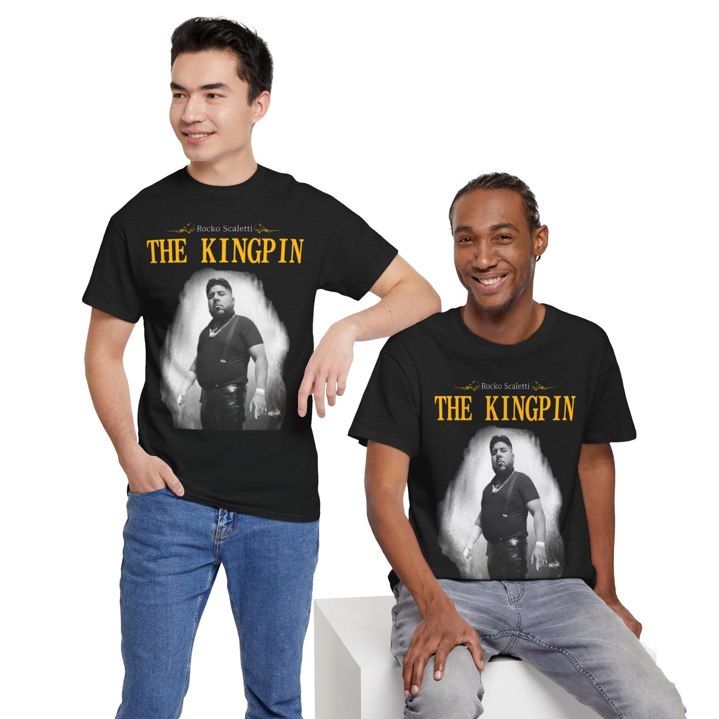 Rocko Scaletti Kingpin Unisex Heavy Cotton Tee