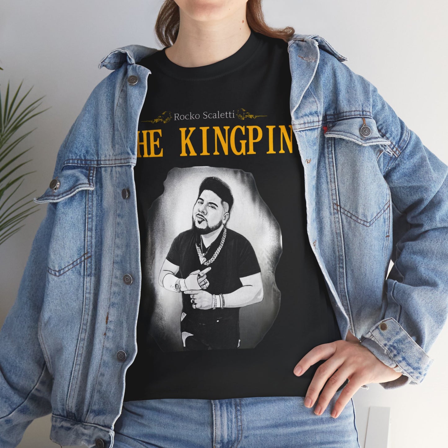 Rocko Scaletti Kingpin V2 Unisex Cotton Tee