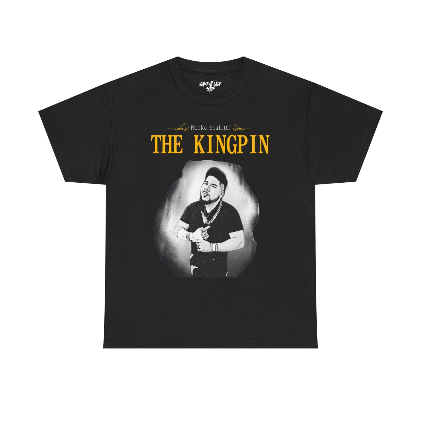 Rocko Scaletti Kingpin V2 Unisex Cotton Tee