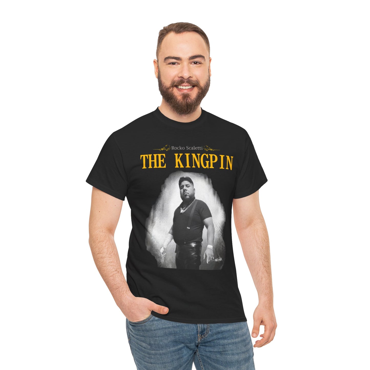 Rocko Scaletti Kingpin Unisex Heavy Cotton Tee