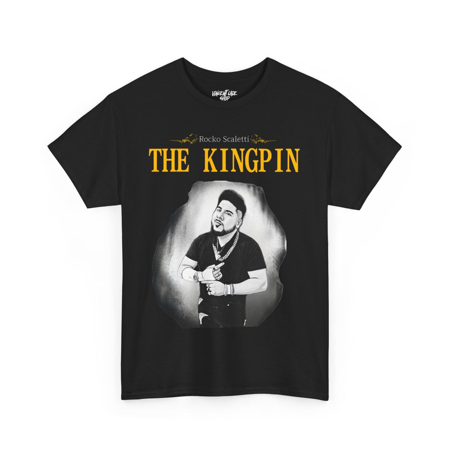 Rocko Scaletti Kingpin V2 Unisex Cotton Tee