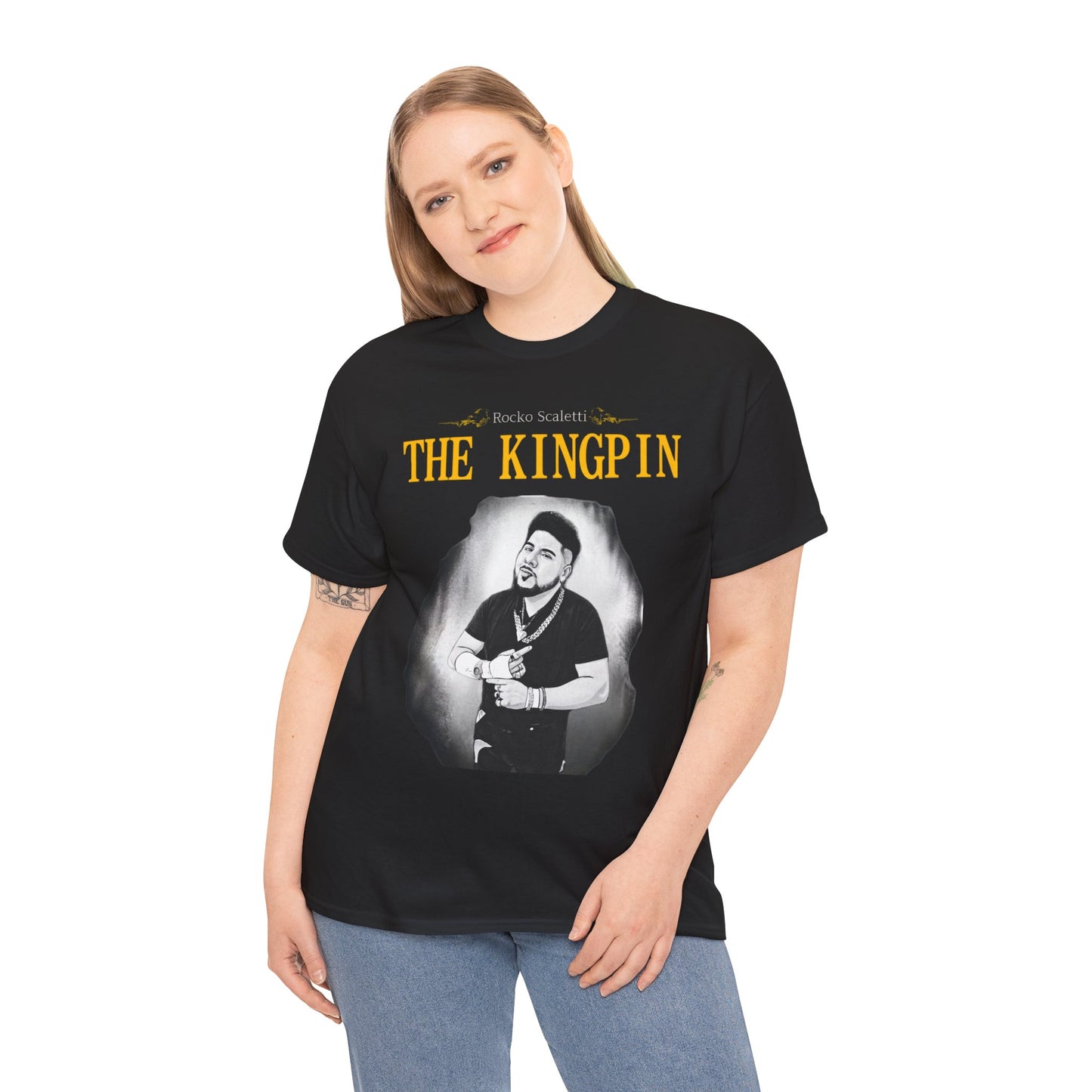 Rocko Scaletti Kingpin V2 Unisex Cotton Tee